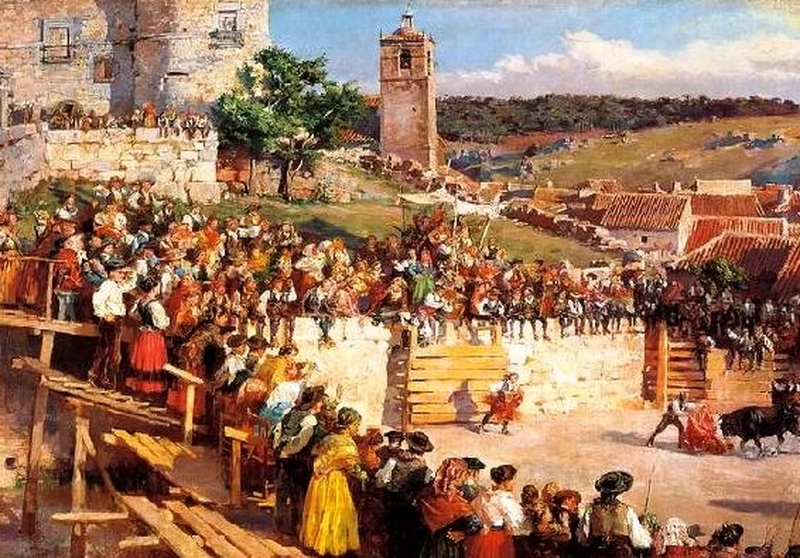José Garnelo y Alda - A Las Navas
